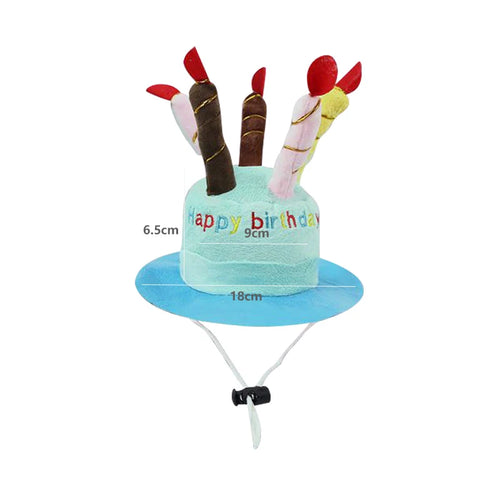 Pet Dog Hat for Birthday Party Adjustable Dog Hats Cats Dog Costumes